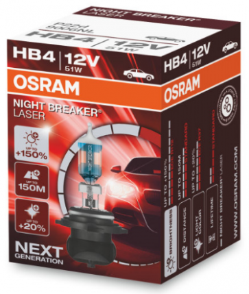 Osram Nightbreaker Laser Next HB4 lamp (9006NL)