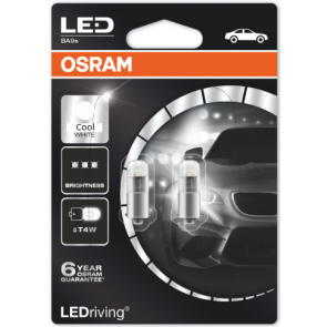 Osram T4W/BA9S LED Premium Retrofit White SET 12V (3850CW-02B)