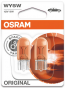 Osram W2,1x9,5D	WY5W (2827-02B Oranje)