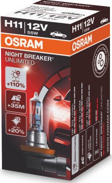 Osram Nightbreaker Unlimited H11 (64211NBU)