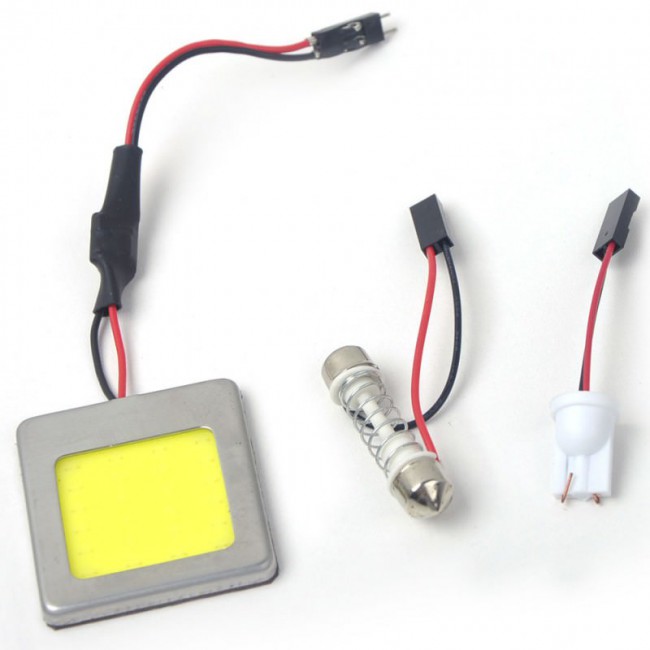 Reusachtig Flitsend Knuppel Plakbare C5W en T10 / W5W 24SMD LED Lamp kopen? | HID Xenon Verlichting