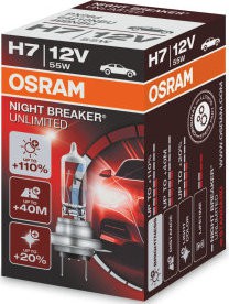 Osram Nightbreaker Unlimited H7 64210NBU
