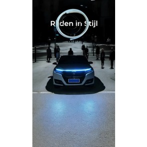 120 Cm Auto Led Kap Licht Strip Dagrijverlichting 12V (blauw)