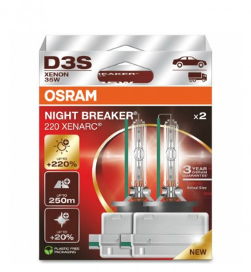 Osram Xenarc Night Breaker Laser D3S Xenon Lamp