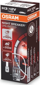 Osram Nightbreaker Unlimited H3 (64151 NBU)