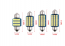 c5w led kenteken verlichting / interieur lamp  (36mm)