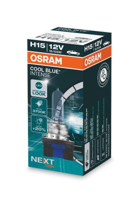 Osram Cool Blue Intense h15 12V 55W/15W halogeenlamp (64176CBI)