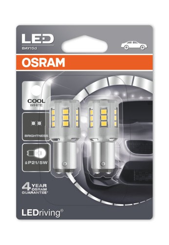 Osram LED Retrofit Cool White BAY15D (1457CW-02B)