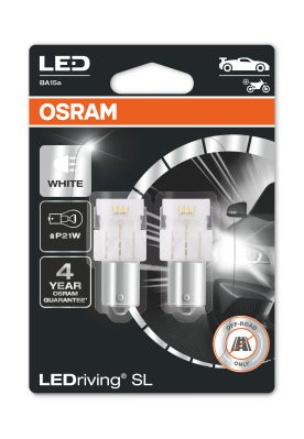 Osram LEDriving PREMIUM Wit BA15S/P21W set-6000K