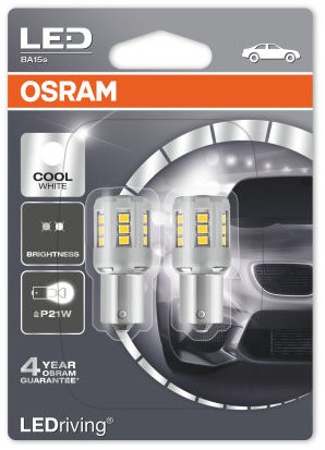 Osram LED BA15s / P21W (7456CW-02B)